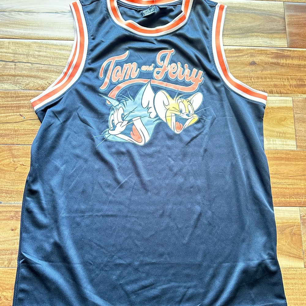 Element x Tom&Jerry Tank Top Black Sz M New